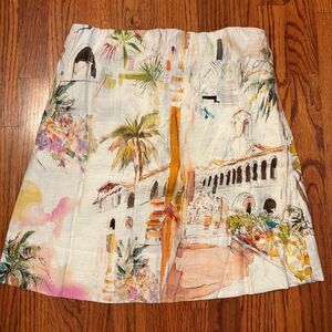 HEYCHIC NWT Multicolor Tropical Art Print Blouse Top – Size 10